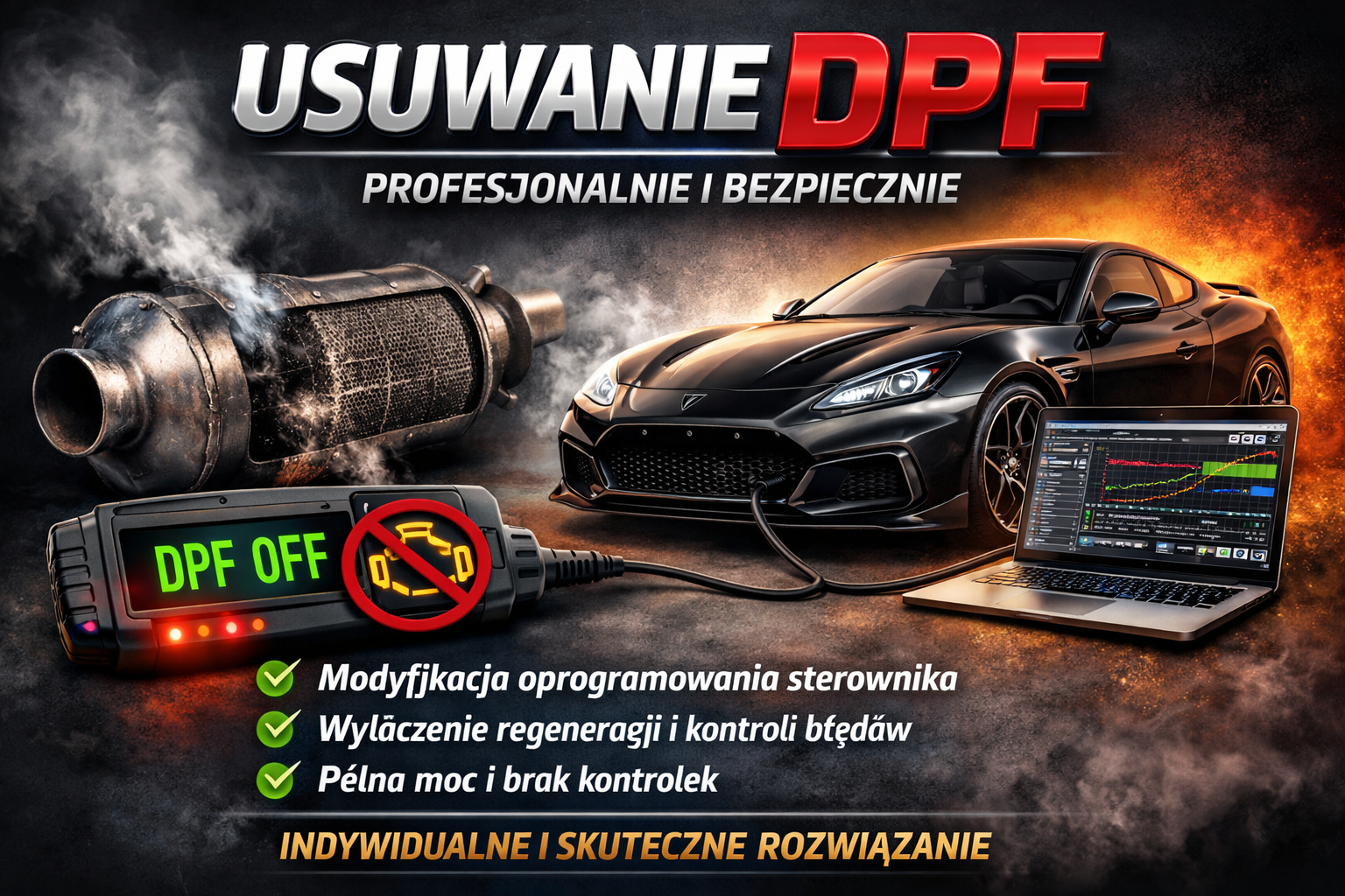 usuwanie dpf kraków